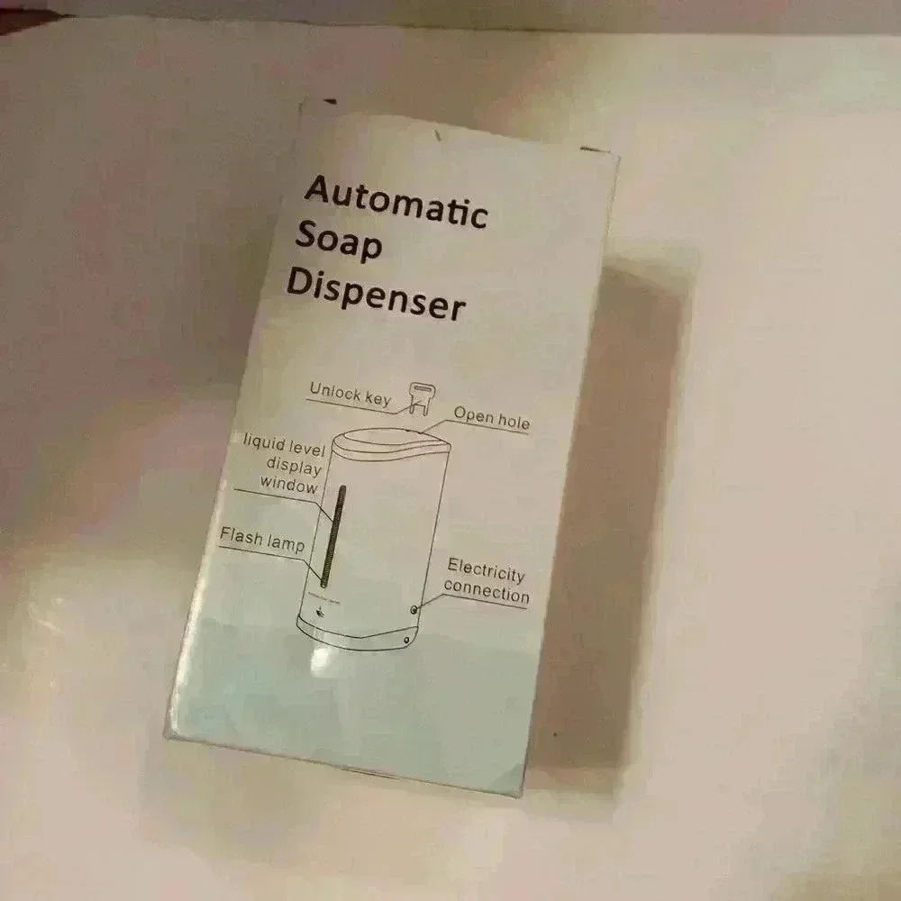 ROHS AUTOMATIC SOAP DISPENSER. REFILLABLE 850 ML BOTTLE​